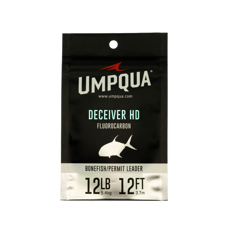 Umpqua Deceiver HD Bonefish/Permit 12ft Fluoro Leader - Single Pack
