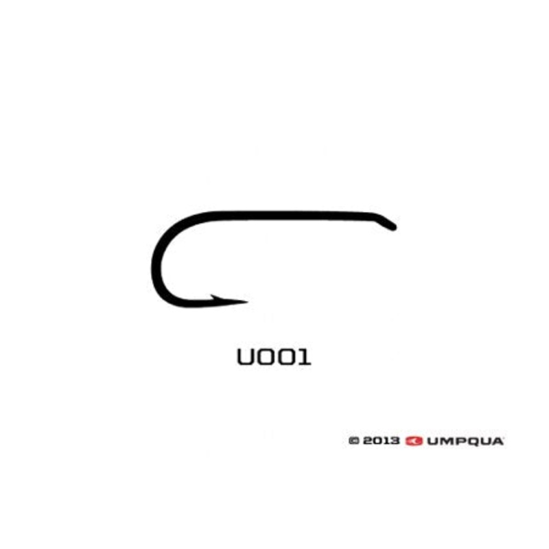 Umpqua U-Series U001 Dry Fly Hooks - 50 Pack
