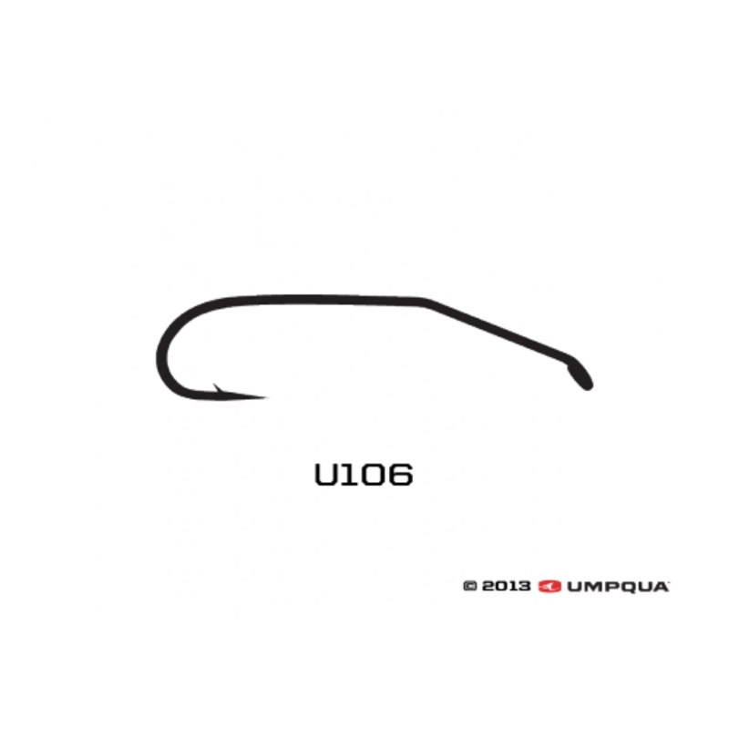 Umpqua U-Series U106 Nymph / Streamers Hooks - 50 Pack