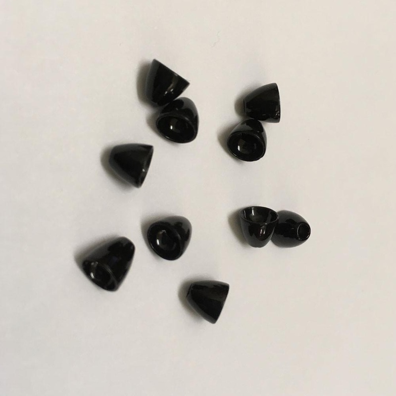 Wapsi Tungsten Coneheads - Black