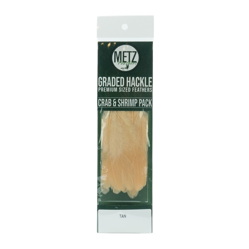 Metz Feathers Hackle Crab/Shrimp Pack