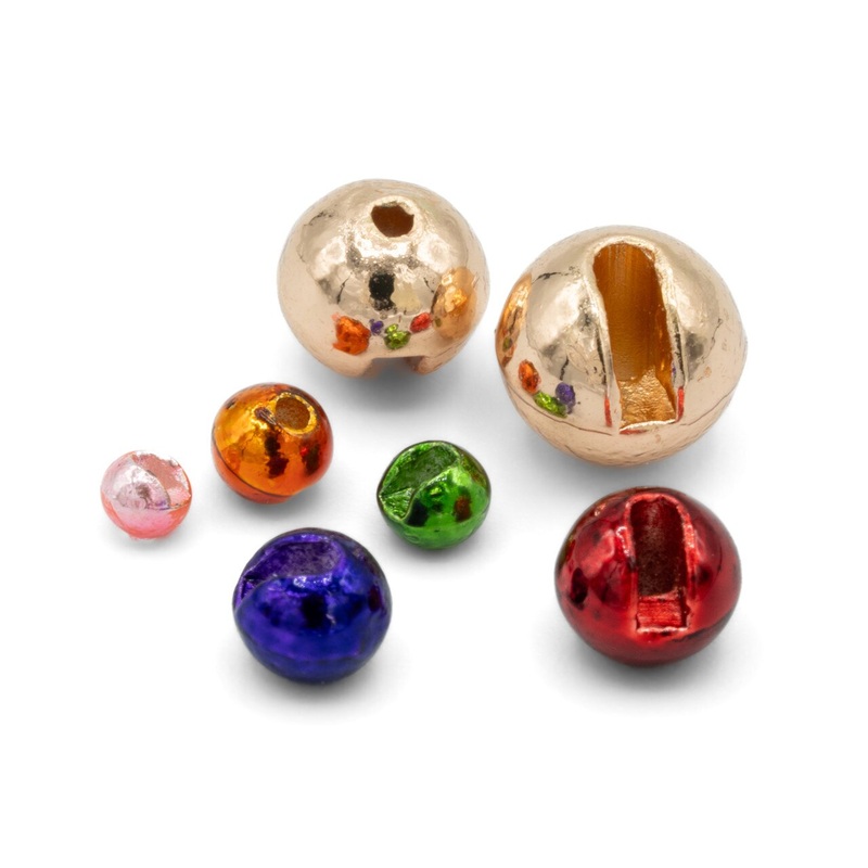 Umpqua Radiant Tungsten Slotted Beads - 20 Pack