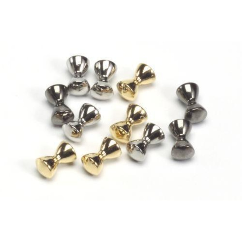 Wapsi Plated Dumbbell Eyes - 24 Pack