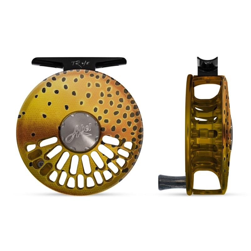 Abel TR 4/5 Fly Reel - Native Cutthroat with Ebony Wood Handle