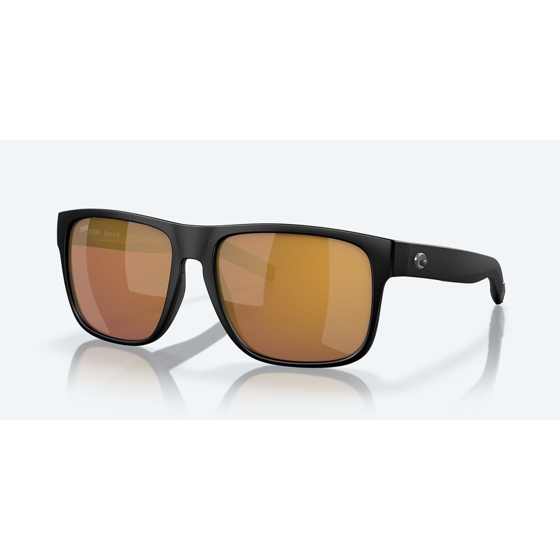 Costa Del Mar Spearo XL Matte Black Frame / Gold Mirror 580 Glass Lens