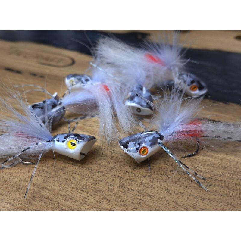 Double Barrel Popper - Flymen Fishing Co Fly