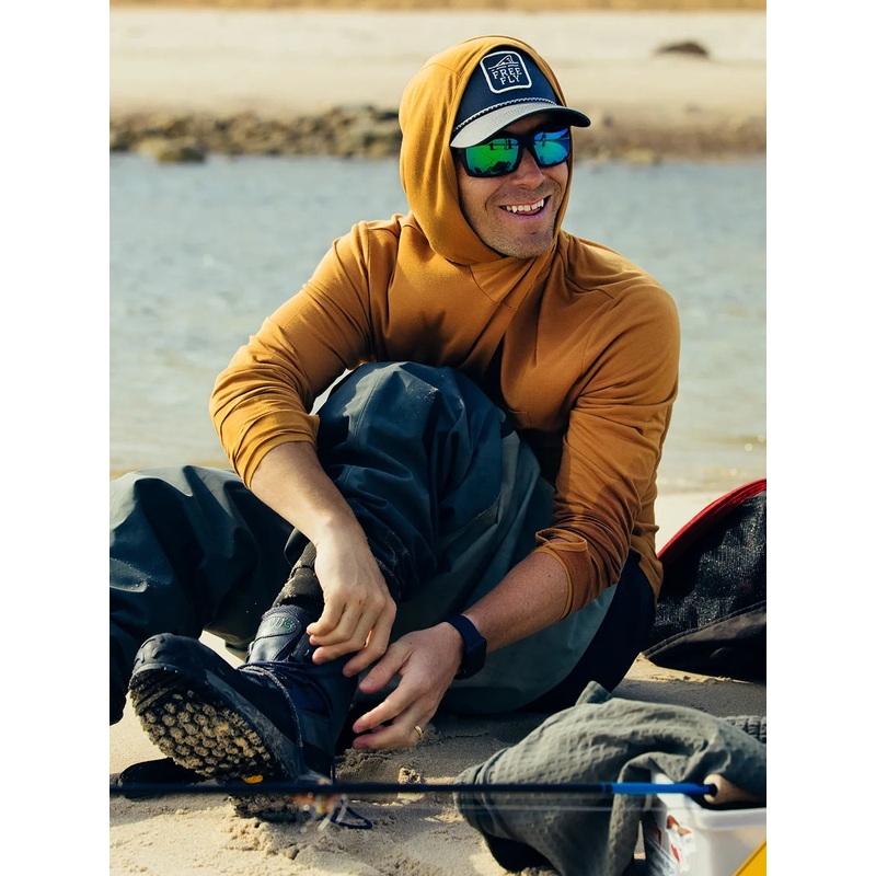 Free Fly Apparel Men's Bamboo Lightweight Hoodie