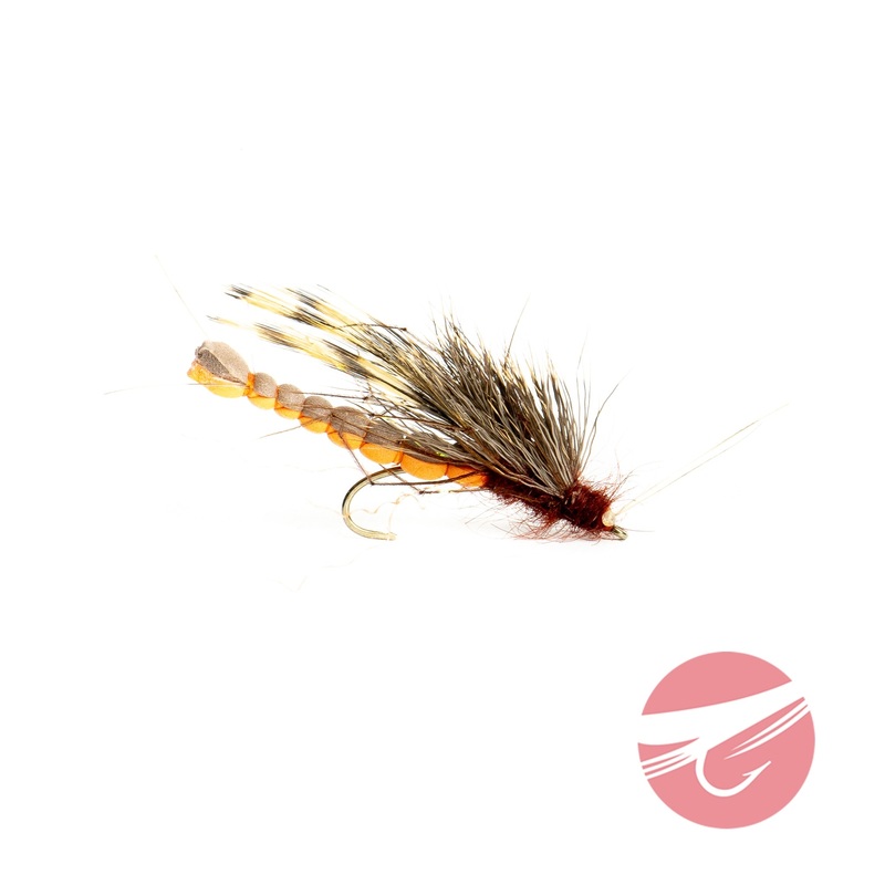 McPhail's Adult Salmon Fly - Fulling Mill Fly - Fly Of The Month!
