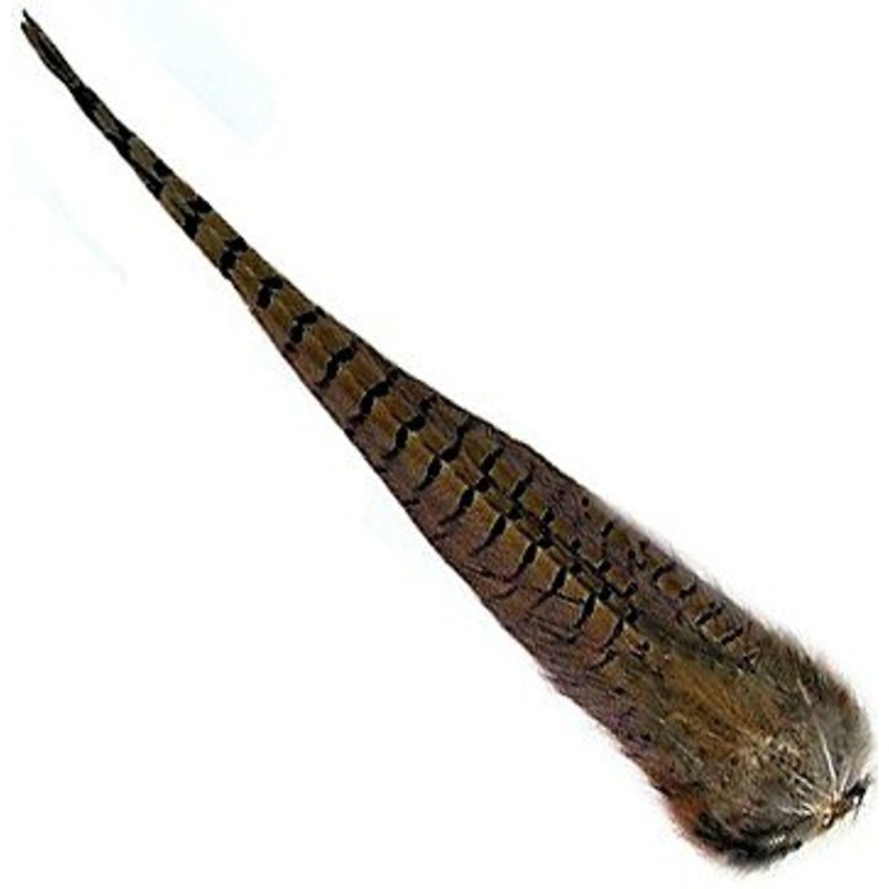 Wapsi Ringneck Pheasant Tail Clump - Natural