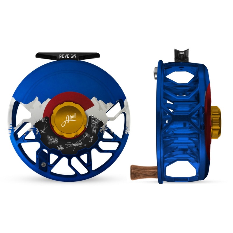 Abel ROVE 5/7 Fly Reel - Colorado Edition / Colorado Drag Knob - Freshwater Drag Plate & Walnut Handle