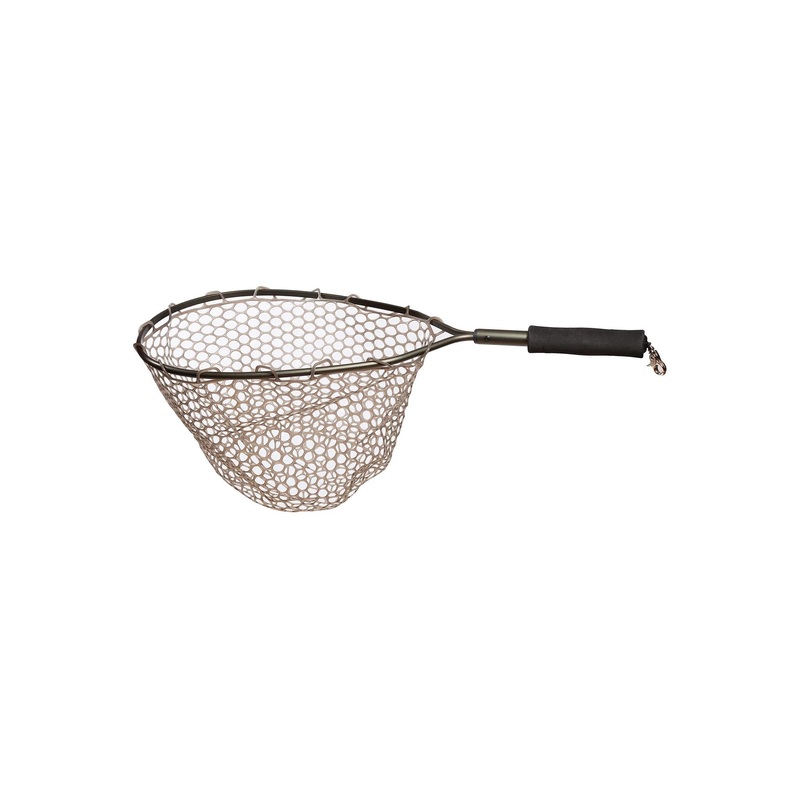 Adamsbuilt Aluminum Trout Net, 15 with Camo Ghost Netting