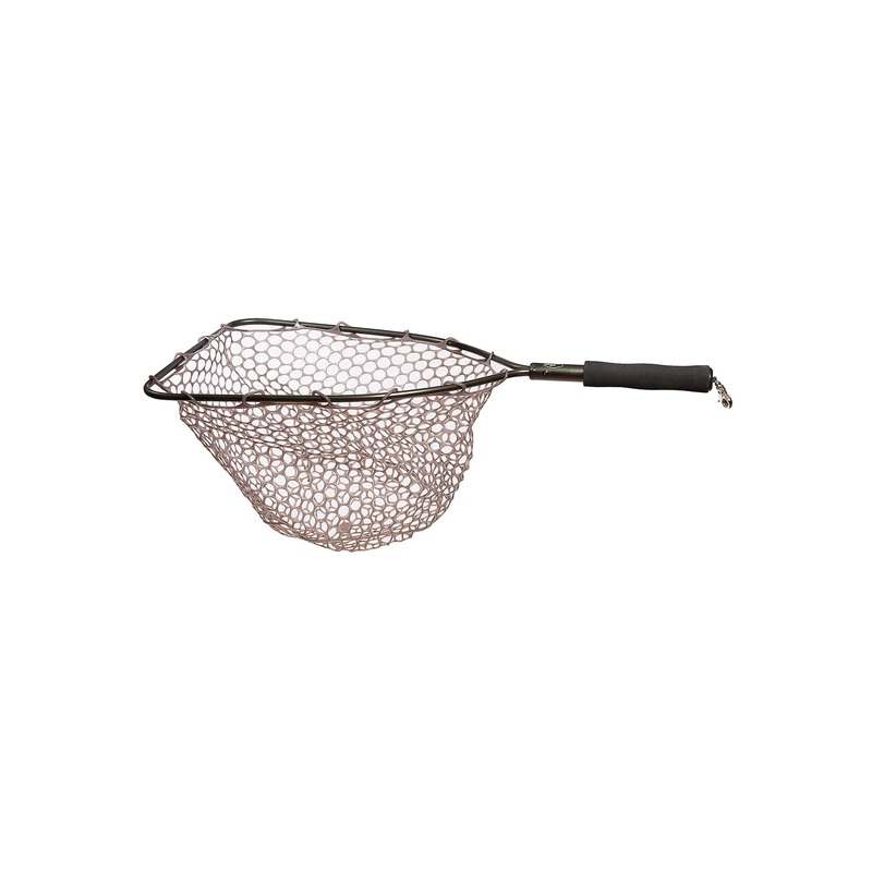 Adamsbuilt Aluminum Trout Net, 19 with Camo Ghost Netting