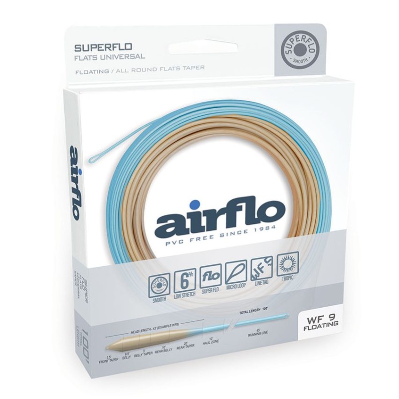 Airflo Superflo Flats Universal Taper