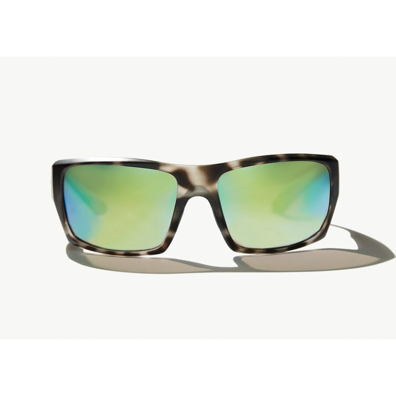 Bajo Nato Sunglasses - Ash Tortoise Matte Frame / Green Mirror Polycarbonate Lens