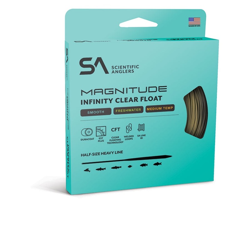 Scientific Anglers Magnitude Smooth Infinity Clear Float Head