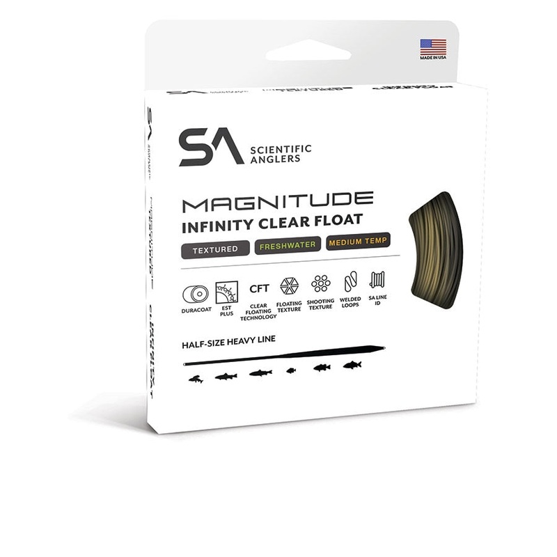 Scientific Anglers Magnitude Textured Infinity 10' Clear Float Tip