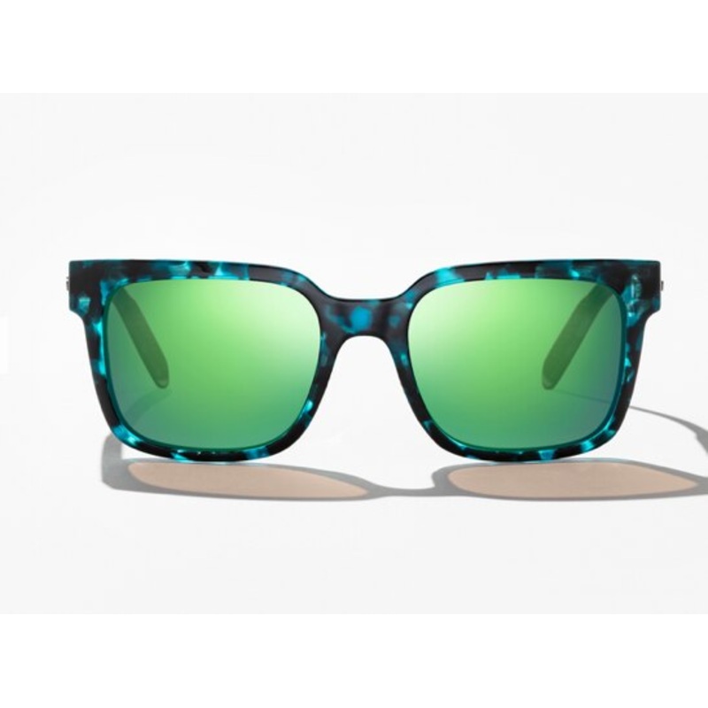 Bajo Paila Sunglasses - Tinta Tortoise Gloss Frame / Green Mirror Plastic Lens