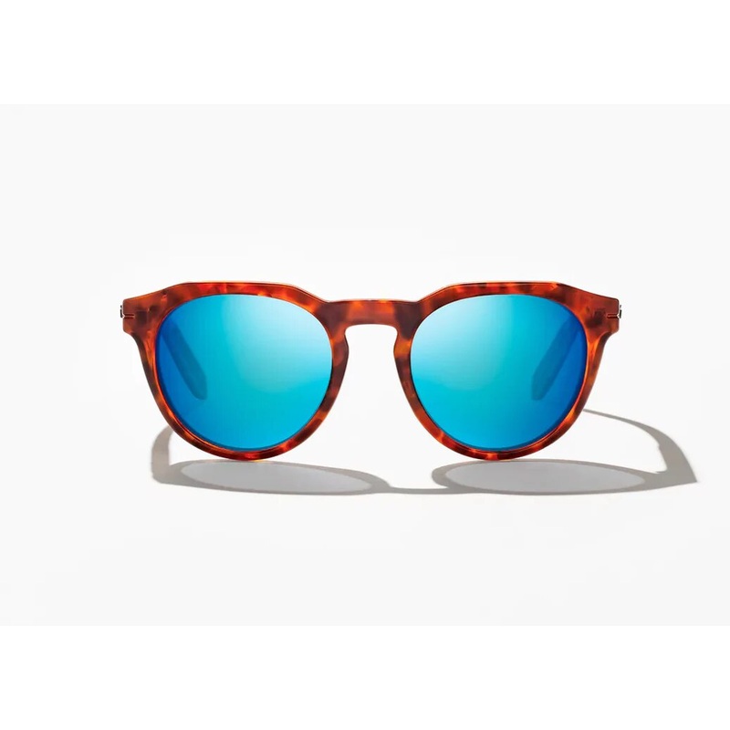 Bajo Paraiso Sunglasses - Brown Tortoise Gloss Frame / Blue Mirror Glass Lens