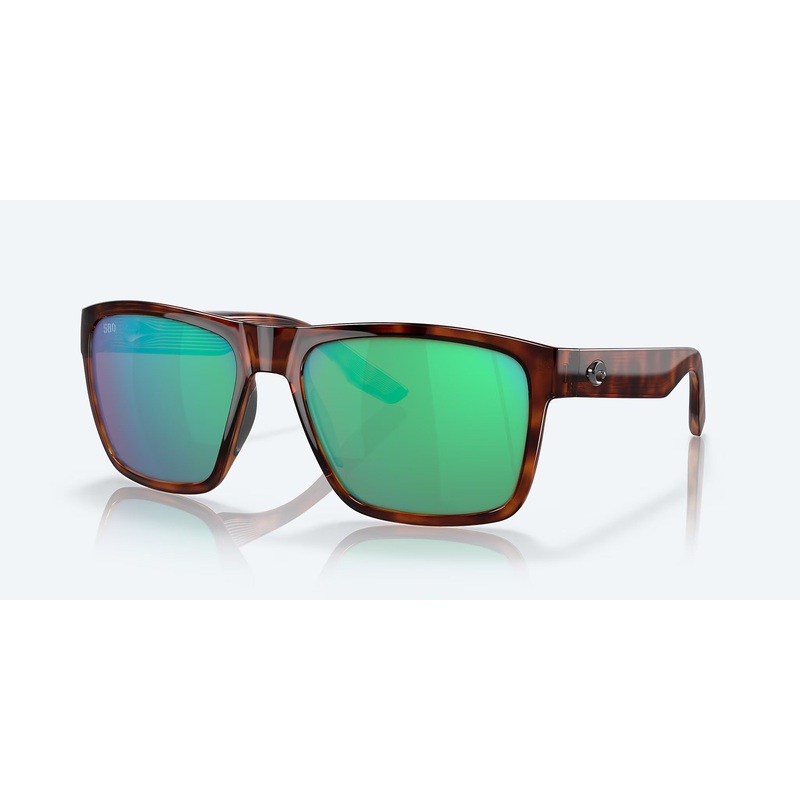 Costa Del Mar Paunch XL Sunglasses - Tortoise / Green Mirror 580G