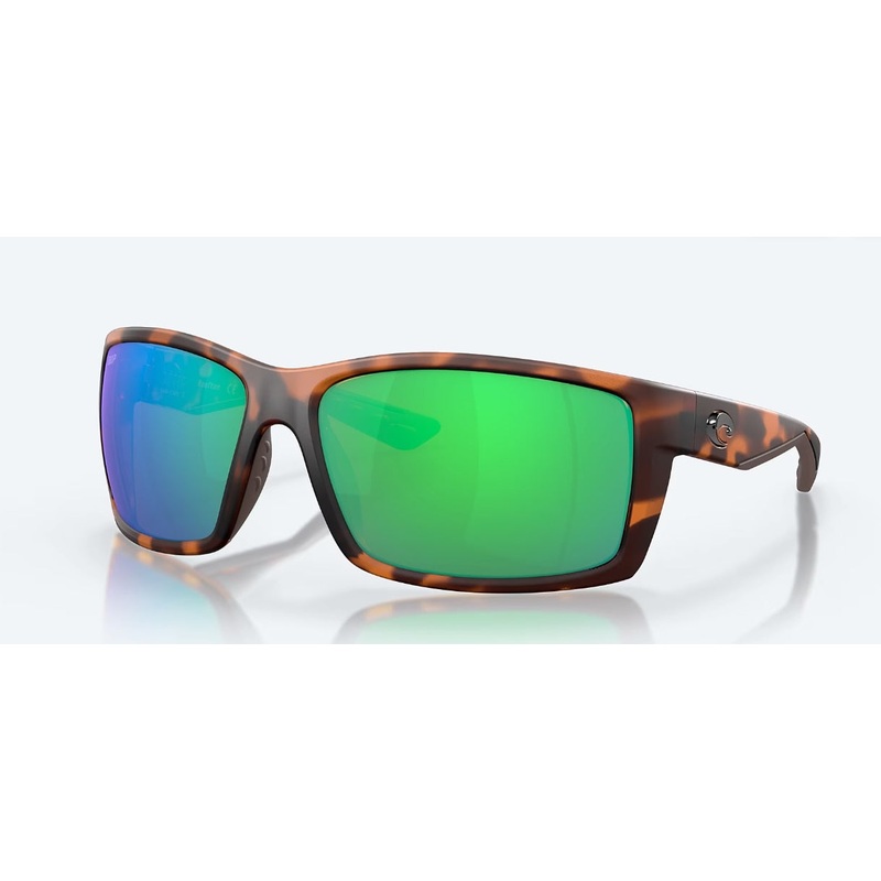Costa Del Mar Reefton - Retro Tortoise Frame / Green Mirror Polarized Polycarbonate 580P Lens
