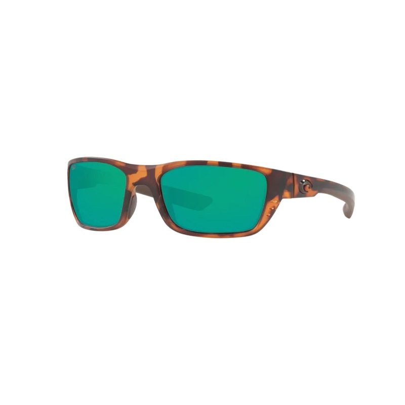 Costa Del Mar Whitetip Sunglasses Retro Tortoise / Green Mirror 580G