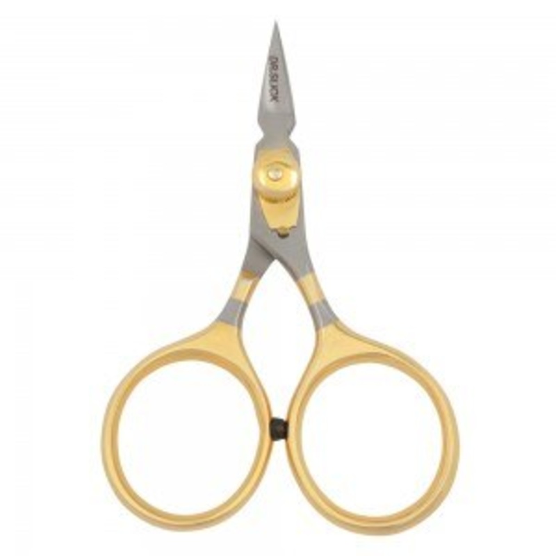 Dr. Slick Gold Loop Arrow Razor Scissor - 3.75 inch