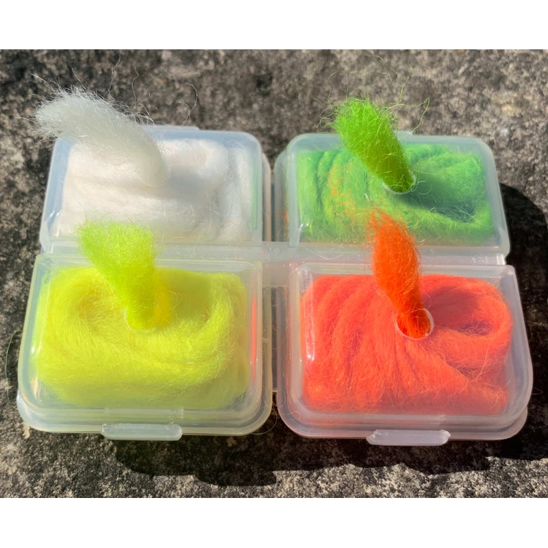 New Zealand Strike Indicator Four Color Wool Yarn Dispenser