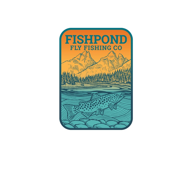 Fishpond Solitude - 5 Sticker