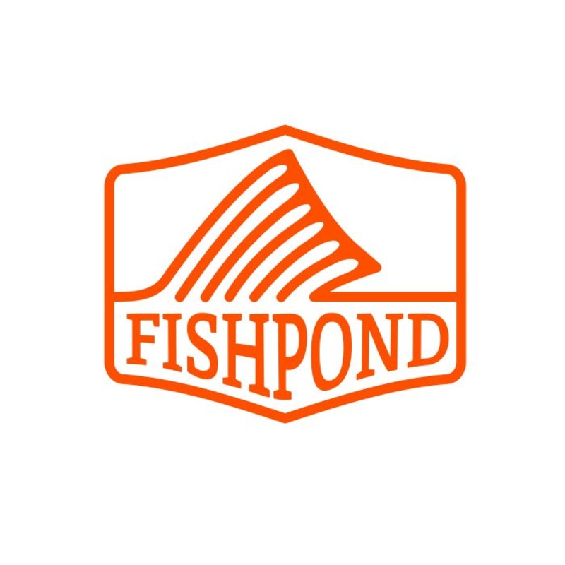 Fishpond Thermal Die Cut Sticker - Dorsal Fin 8
