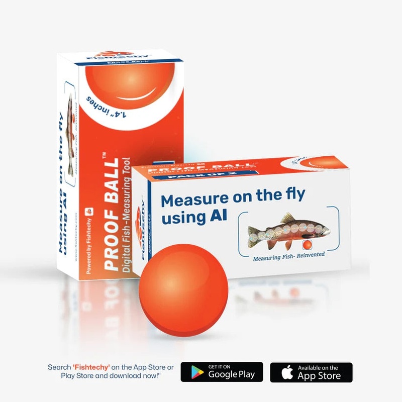 Fishtechy - Orange Proof Ball - 2 Pack