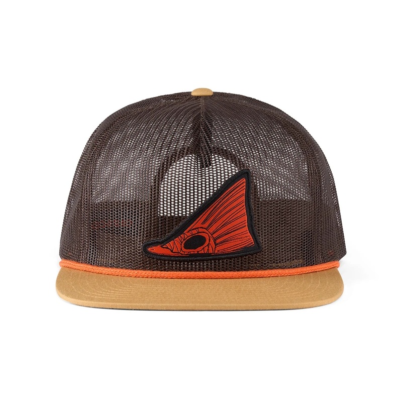 Grundns Tailing Red Mesh Trucker