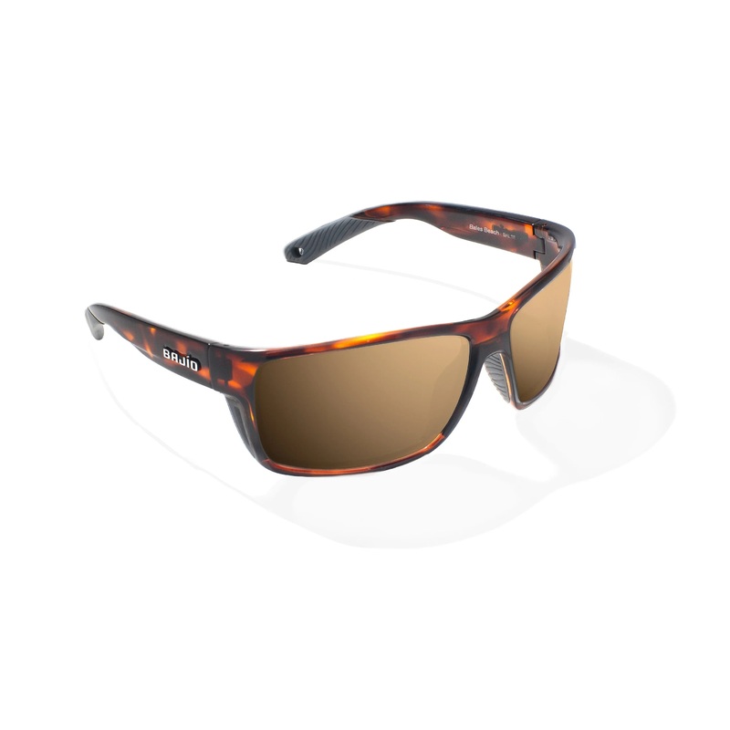 Bajo Bales Beach Sunglasses - Brown Tortoise Gloss Frame / Copper Glass Lens