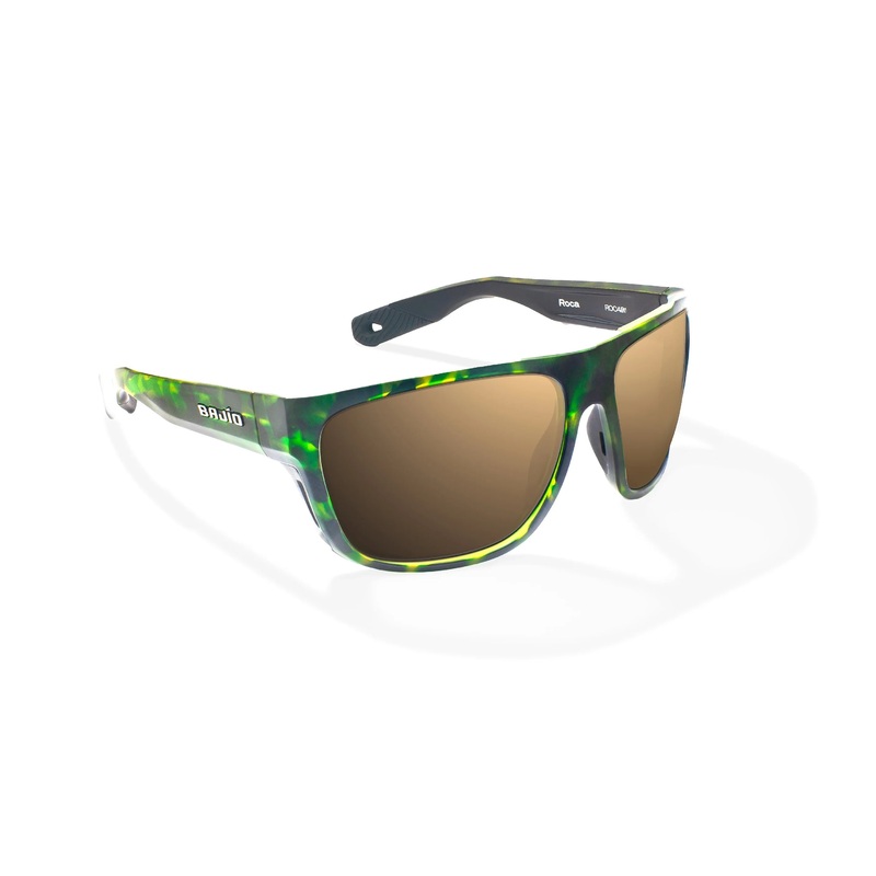 Bajo Las Rocas Sunglasses - Green Water Matte Frame / Copper Glass Lens