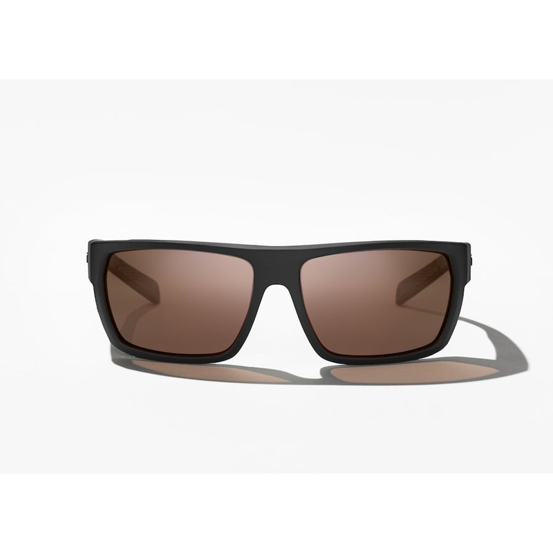 Bajo Palometa Sunglasses - Black Matte Frame / Copper Glass Lens
