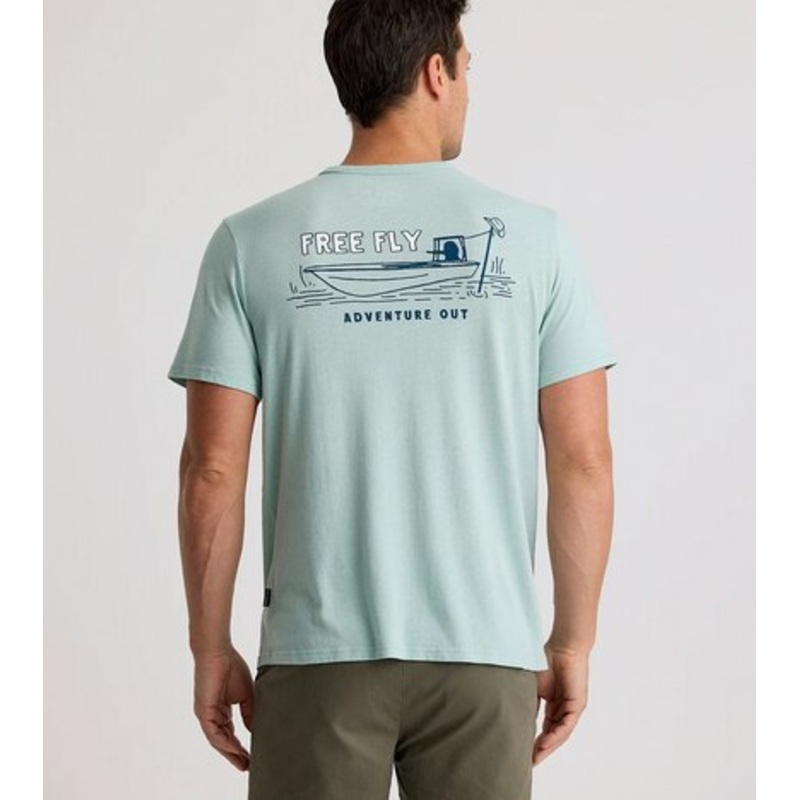 Free Fly Apparel Lazy Tides Pocket Tee