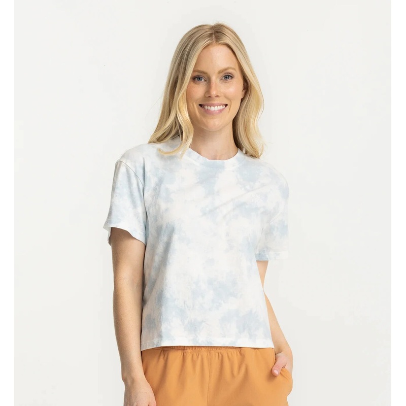 Free Fly Apparel Women's Embroidered Logo Tee