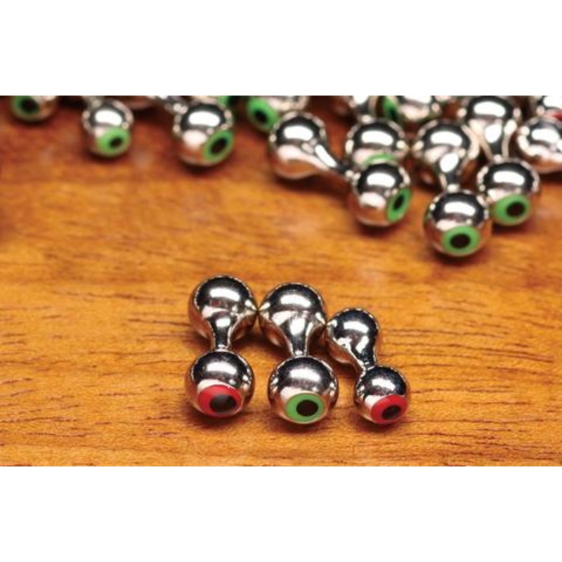 Hareline Brass Nickel Ballzeyes