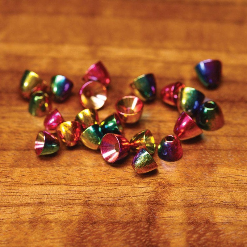 Hareline Rainbow Brass Cones