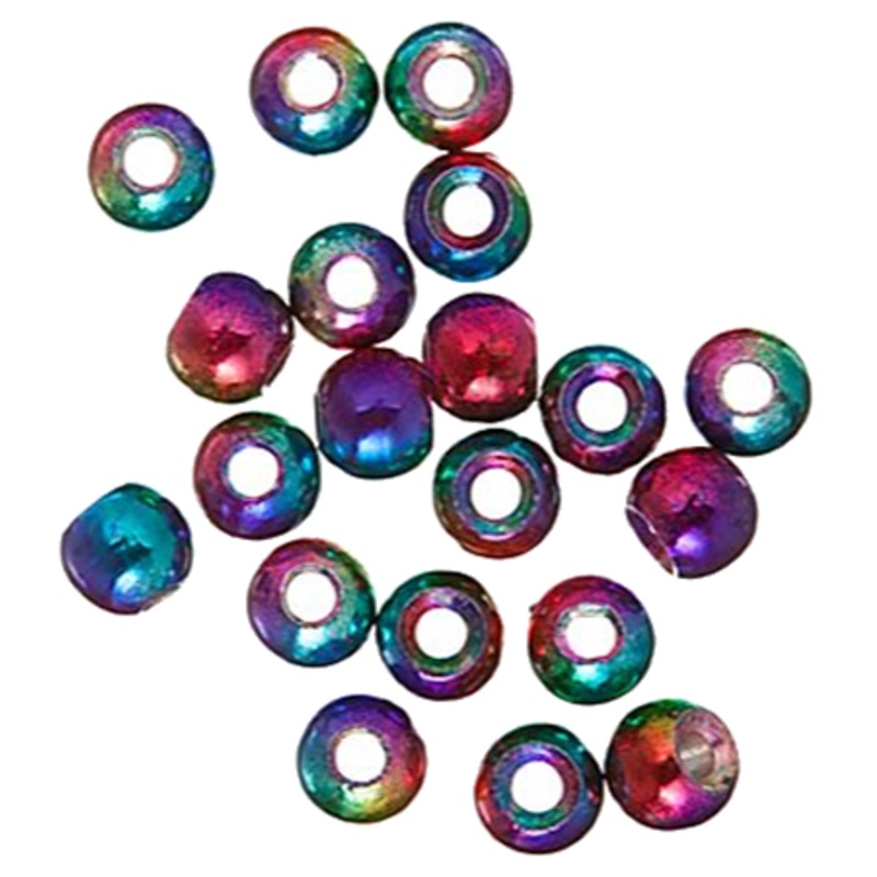 Hareline Rainbow Hued Plummeting Tungsten Beads