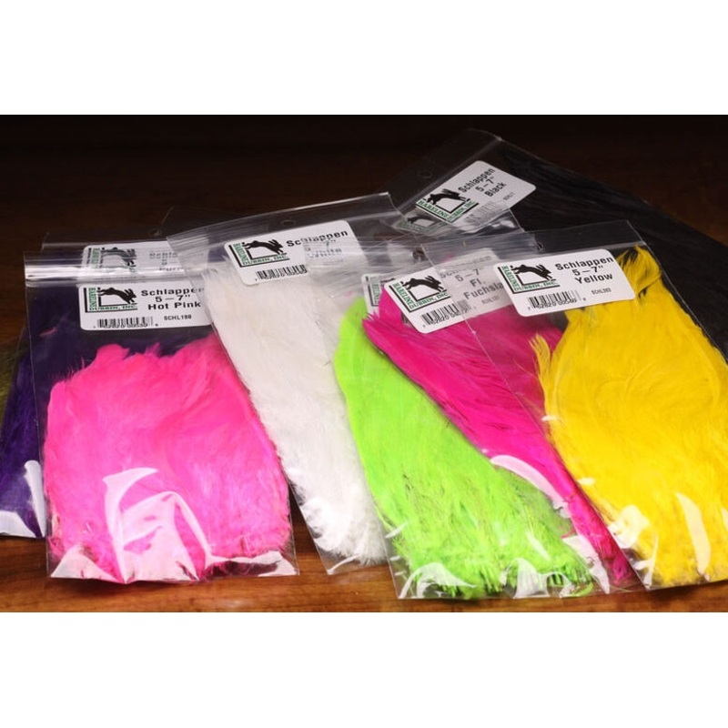 Hareline Schlappen Feathers - 5-7