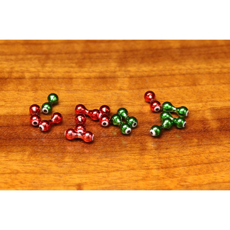 Hareline Brass Anodized Ballzeyes