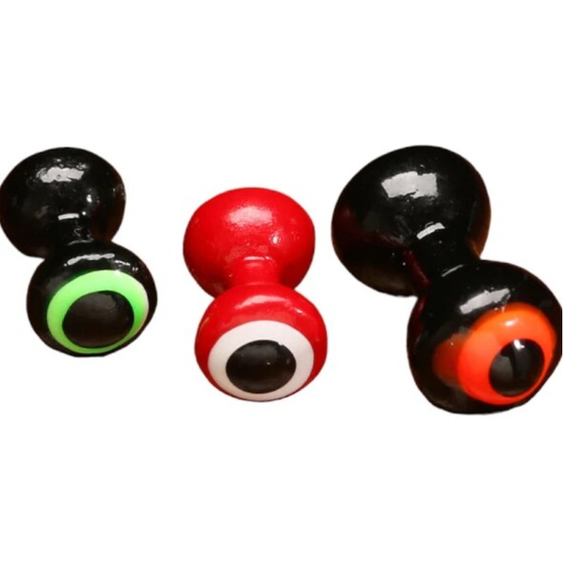 Hareline Double Pupil Brass Eyes