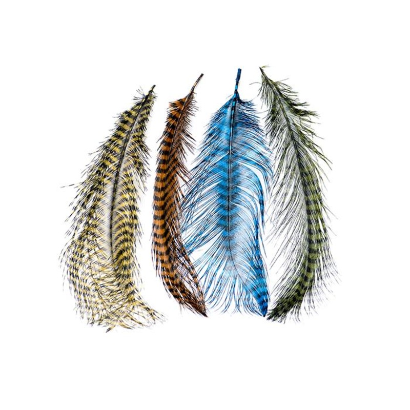 Montana Fly Company Barred Ostrich Plumes