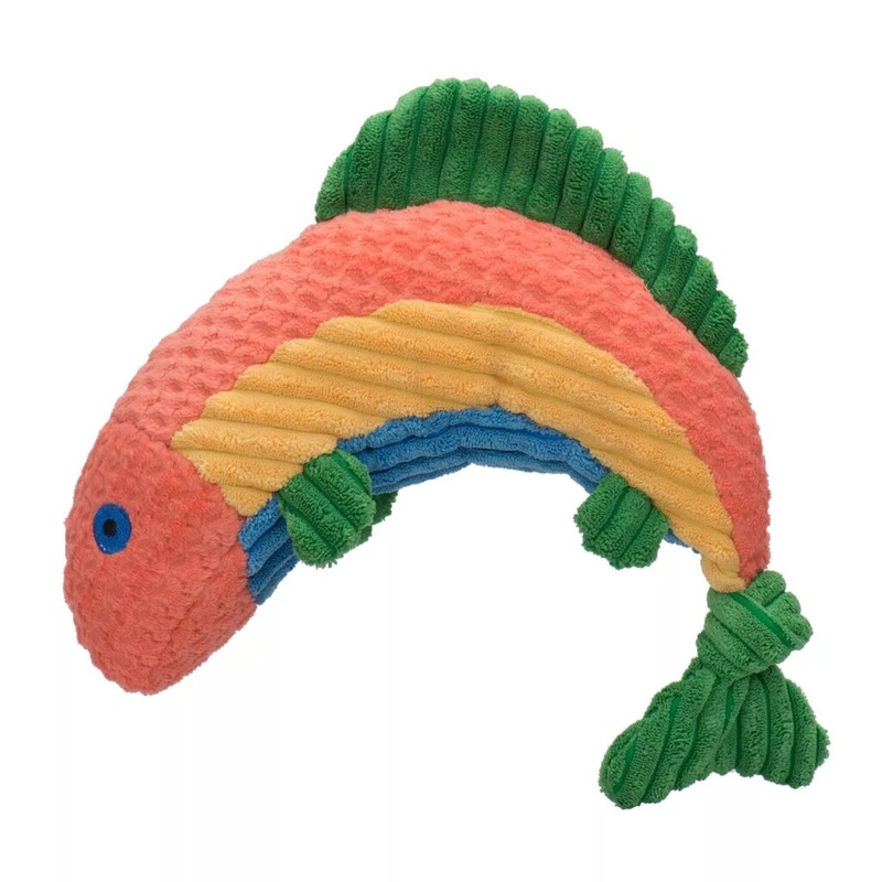 Orvis MINI Animal Squeaky Toy - Rainbow Trout