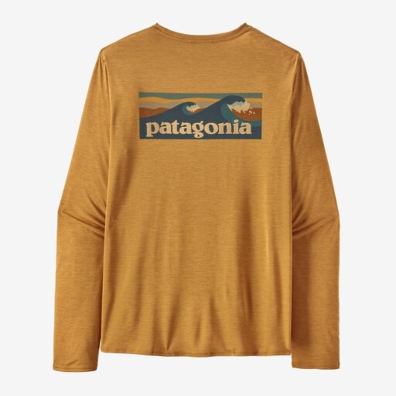 Patagonia Men's Long-Sleeved Capilene Cool Daily Graphic Shirt - Waters
