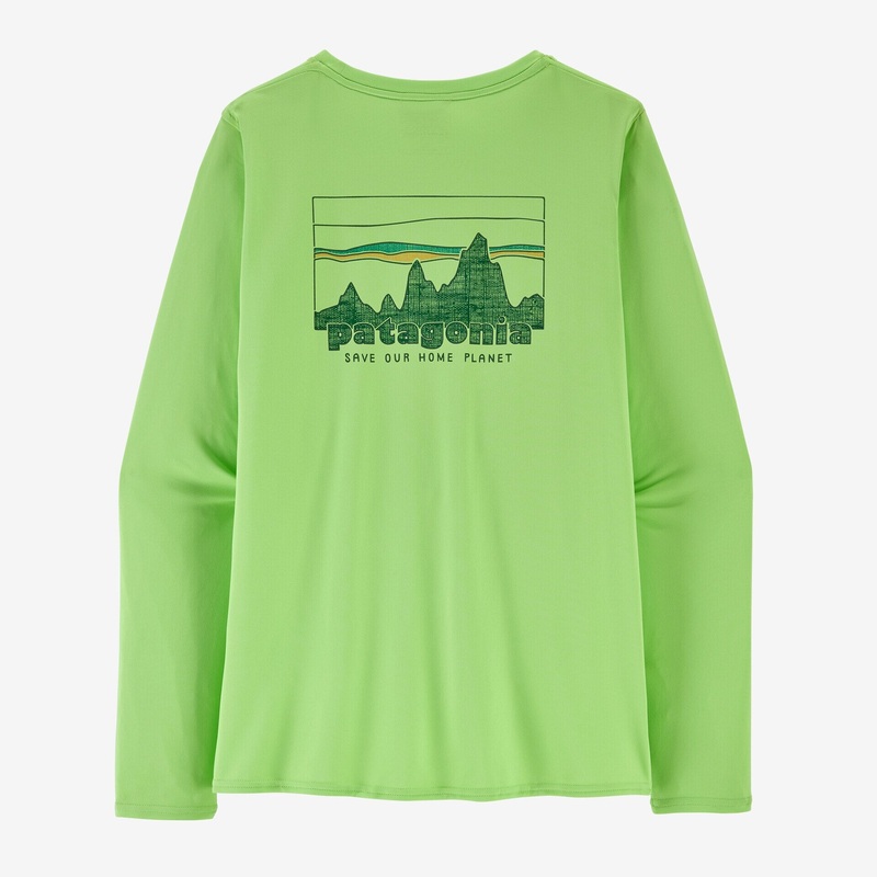 Patagonia Women's Long-Sleeved Capilene Cool Daily Graphic Shirt