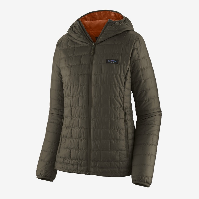 Patagonia Women's Nano Puff Fitz Roy Trout Hoody