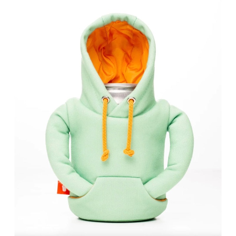 Puffin Coolers - The Hoodie - Seafoam/Apricot