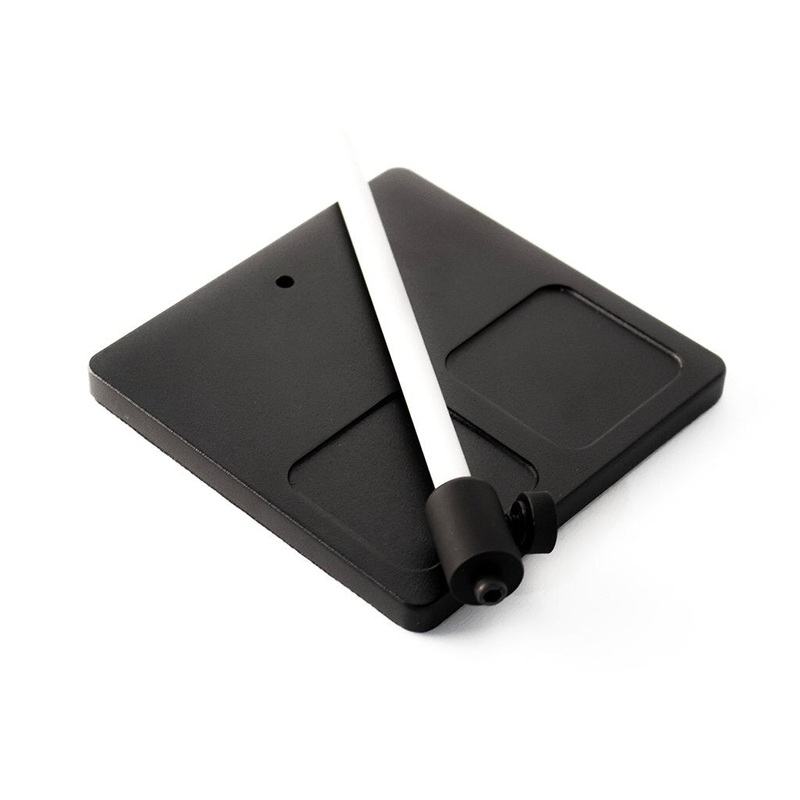 Renzetti Standard 6x6 Base - Black Powder Coat
