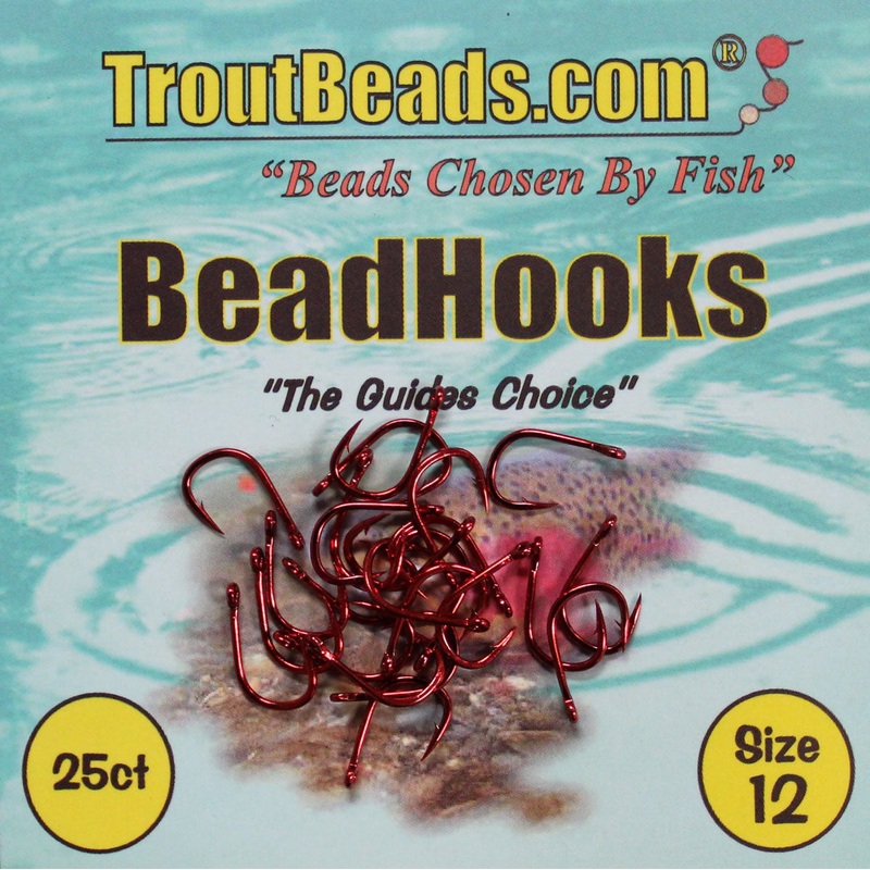 Troutbeads BeadHooks - Red